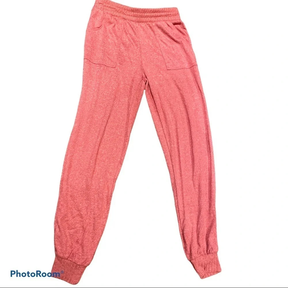 George plush pink jogger Pants Sz XS